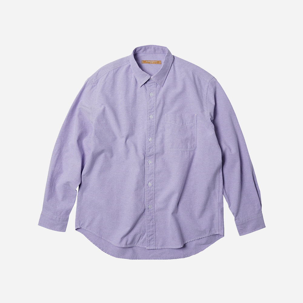 Frizmworks OG OXFORD OVERSIZED SHIRT - PURPLE - The Great Divide