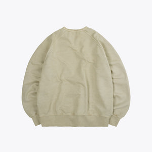 Frizmworks - OG PIGMENT DYEING SWEATSHIRT - BEIGE -  - Alternative View 1
