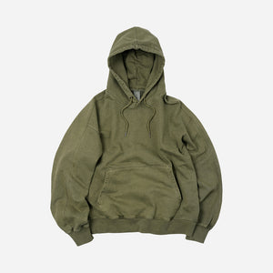 Frizmworks - OG PIGMENT DYEING HOODY - GREEN - OG PIGMENT DYE HOODY - GREEN - THE GREAT DIVIDE - Main Front View