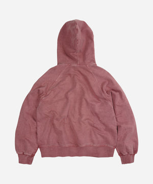 Frizmworks - OG PIGMENT DYEING HOODY - PINK -  - Alternative View 1