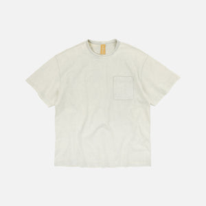 Frizmworks - OG STONE WASHED POCKET T-SHIRT - LIGHT GREY -  - Main Front View