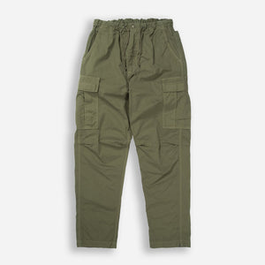 Orslow - EASY CARGO STRAIGHT LEG PANT - ARMY GREEN -  - Main Front View