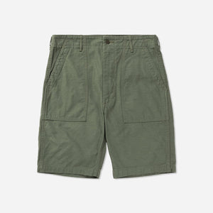 Orslow - U.S ARMY FATIGUE SHORT - GREEN -  - Main Front View