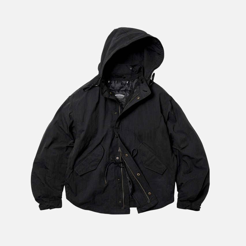 Frizmworks OSCAR SHORT FISHTAIL PARKA JACKET - BLACK - The Great