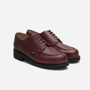 Paraboot - CHAMBORD PEBBLED LEATHER - GRAINE MARRON -  - Alternative View 1