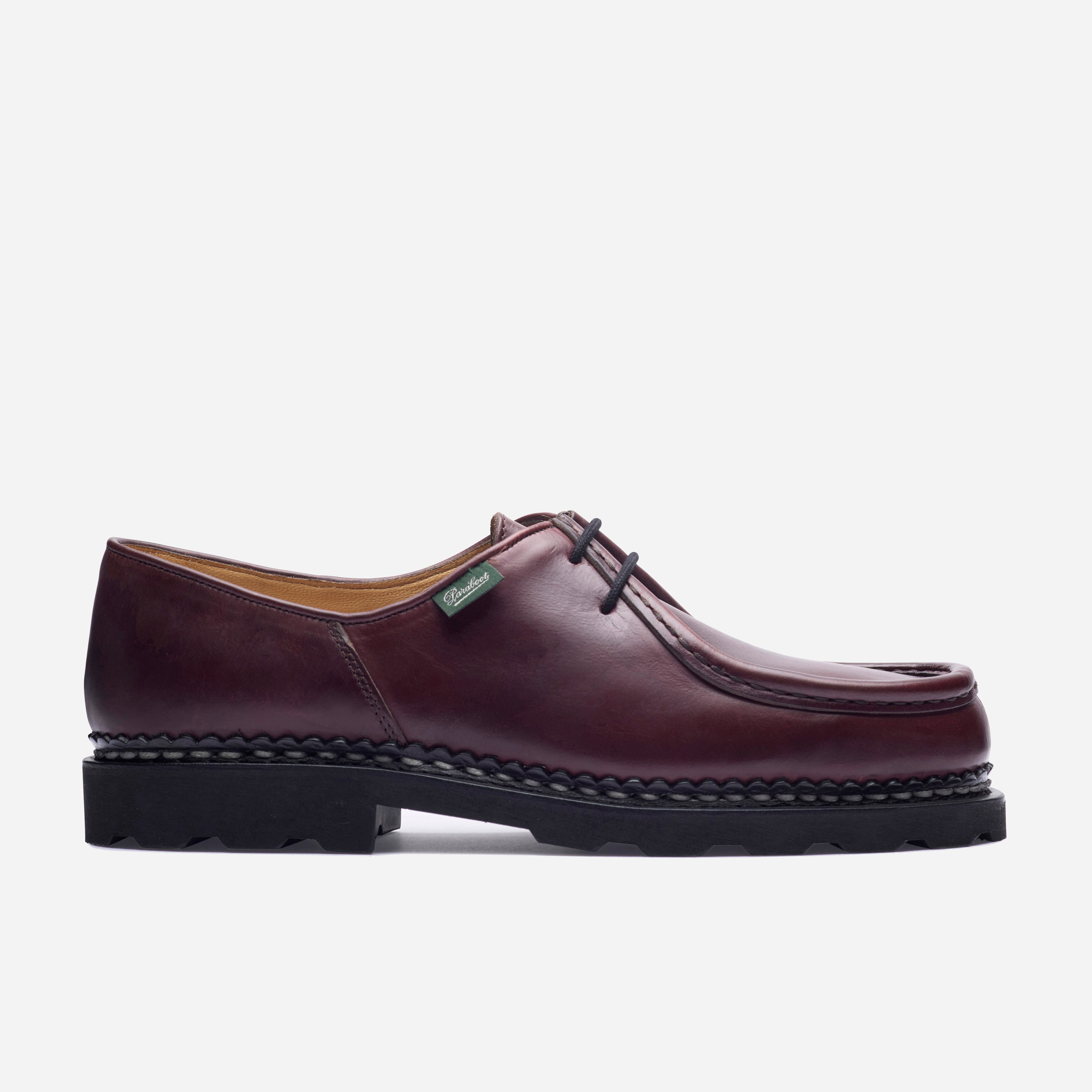 Paraboot MICHAEL HORWEEN LEATHER - BURGUNDY - The Great Divide