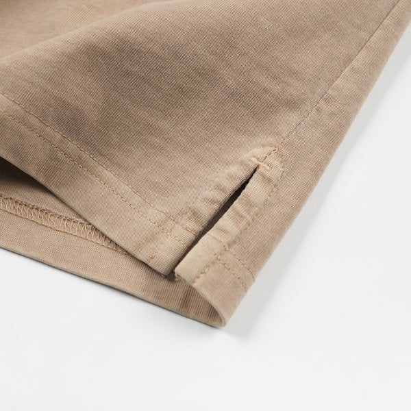 PIGMENT POCKET LS T-SHIRT - BEIGE