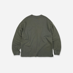 Frizmworks - PIGMENT POCKET LS T-SHIRT - OLIVE -  - Alternative View 1