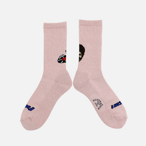 Rostersox - SOUL LADY SOCK - PINK -  - Main Front View