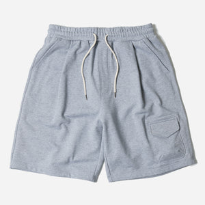 Frizmworks - POUCH POCKET SWEAT SHORTS - GRAY -  - Main Front View