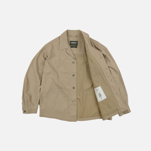 Frizmworks - RELAXED COVERALL JACKET - BEIGE -  - Alternative View 1