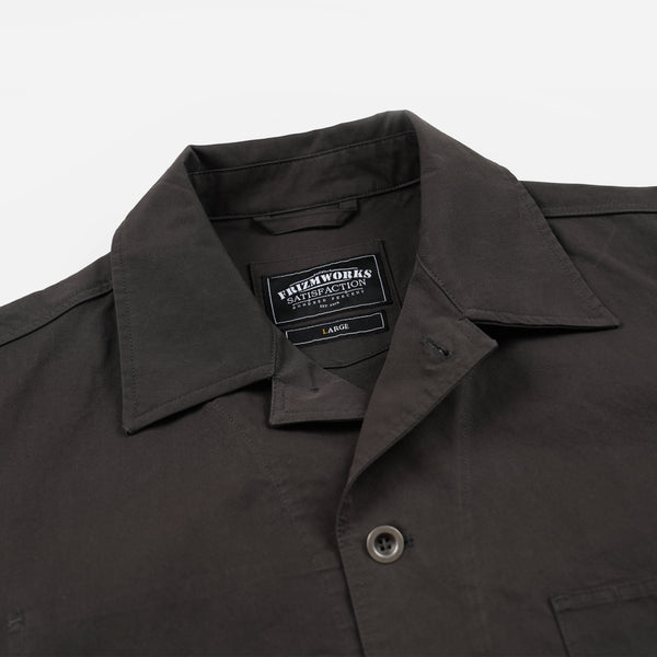 RELAXED COVERALL JACKET - CHARCOAL