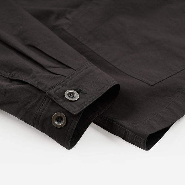 RELAXED COVERALL JACKET - CHARCOAL