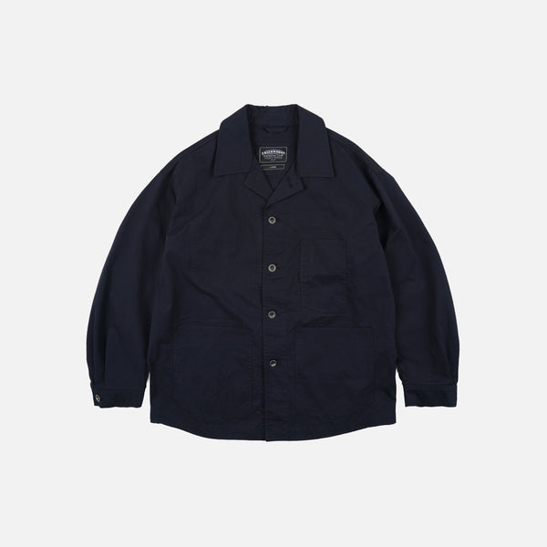 RELAXED COVERALL JACKET - DARK NAVY