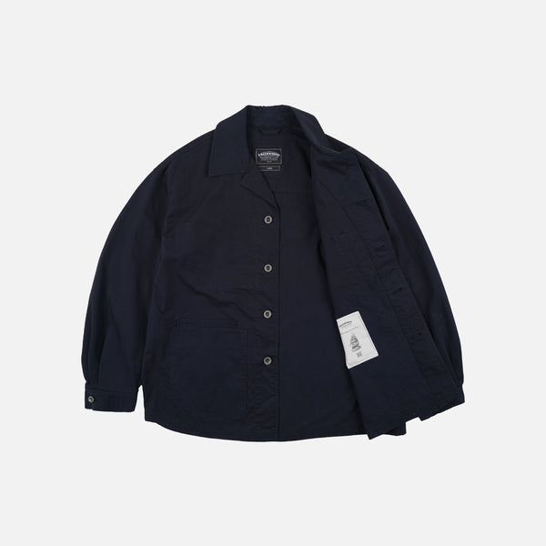 RELAXED COVERALL JACKET - DARK NAVY