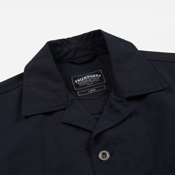 RELAXED COVERALL JACKET - DARK NAVY