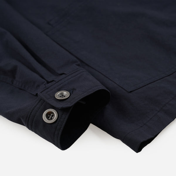 RELAXED COVERALL JACKET - DARK NAVY