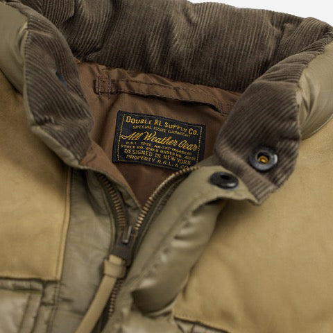 JACOBSON DOWN VEST - VINTAGE OLIVE