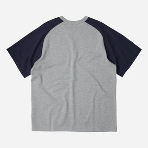 Frizmworks - ROUNDED RAGLAN HALF TEE - NAVY -  - Alternative View 1