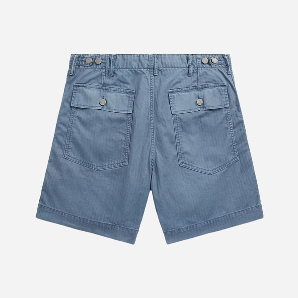 ARMY UTILITY CARGO SHORTS - FADED BABY BLUE
