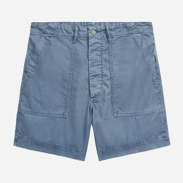 ARMY UTILITY CARGO SHORTS - FADED BABY BLUE