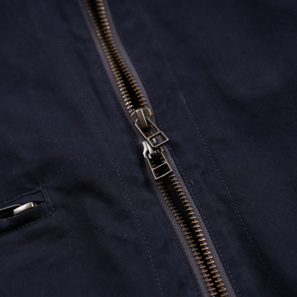 SAILING HOODED PARKA JACKET - NAVY