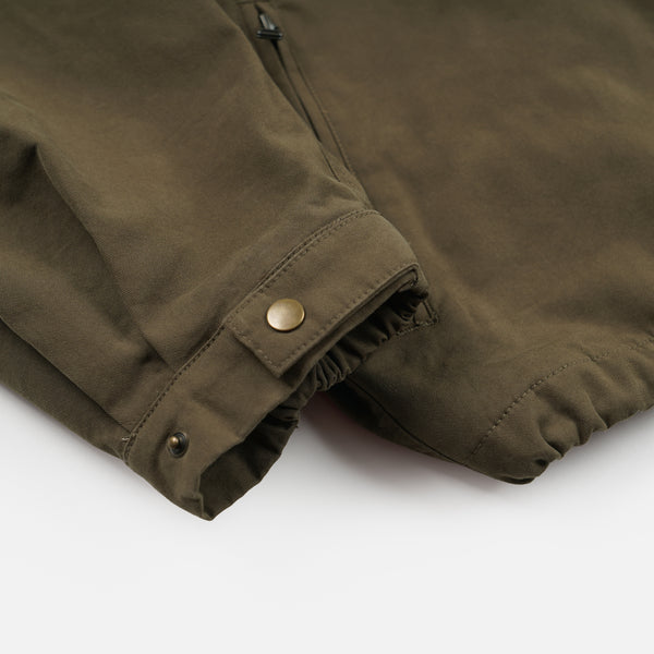 SAILING HOODED PARKA JACKET - OLIVE