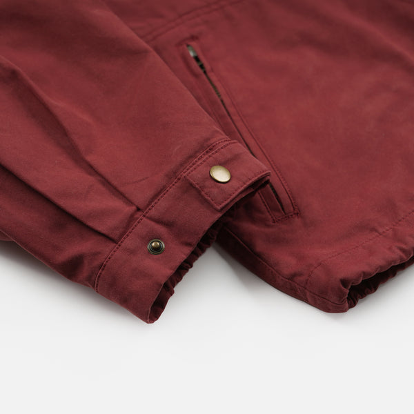 SAILING HOODED PARKA JACKET - RED