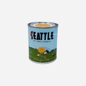 Good and Well Supply Co - 8 oz DESTINATION SOY CANDLE - SEATTLE -  - Main Front View