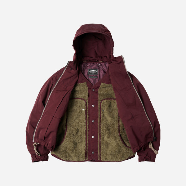 Frizmworks Smock Hooded Parka - Burgundy