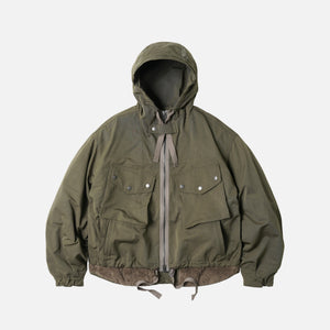Frizmworks - Frizmworks Smock Hooded Parka - Olive -  - Main Front View