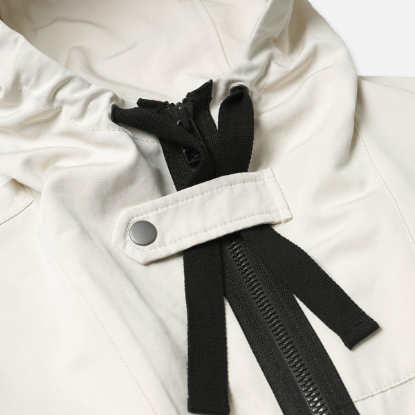 SMOCK HOODED 2 IN 1 PARKA JACKET - SNOW