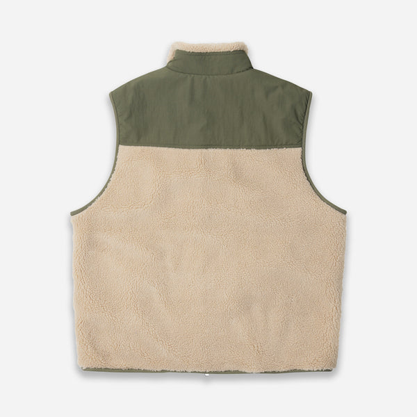 SNUG FLEECE VEST - DUSTY BEIGE