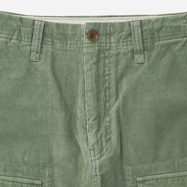 CORD HIKER SHORT - GREEN