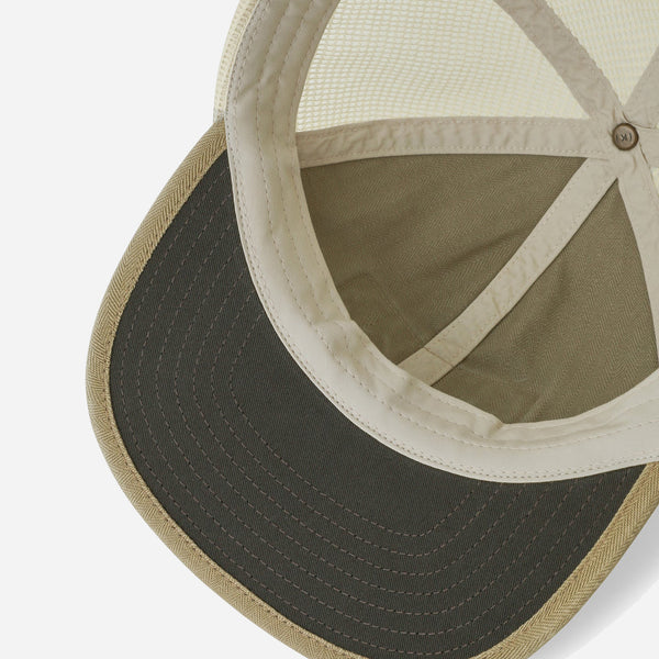 HBT BOLD TRUCKER CAP - KHAKI