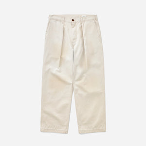 Khakis 2020 - HBT STRAIGHT LEG PORT PANT - ECRU -  - Main Front View