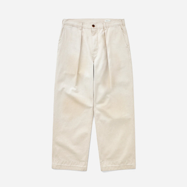 HBT STRAIGHT LEG PORT PANT - ECRU