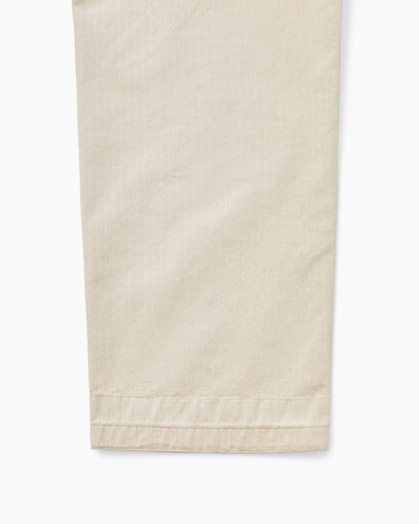 HBT STRAIGHT LEG PORT PANT - ECRU