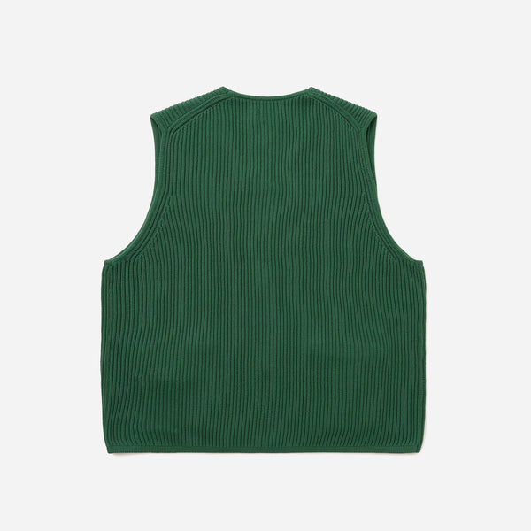 MILO KNIT VEST - GREEN