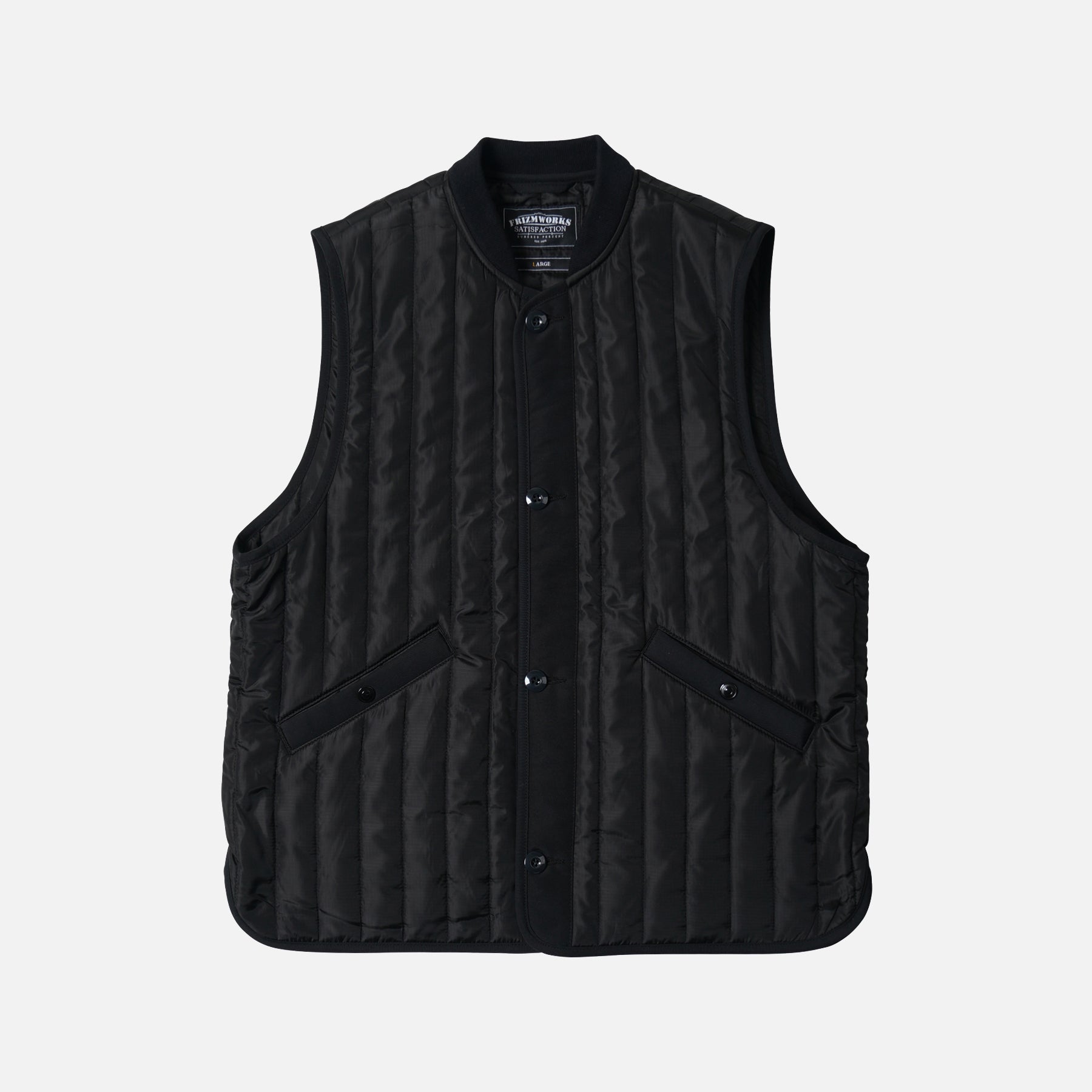 HYKE QUILTED LINER VEST ブラック サイズ1 Bennett Quilted Fuzzy Fleece Lined Vest in Black – Duffield Lane