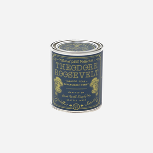 Good and Well Supply Co - 8 OZ NATIONAL PARK CANDLE - THEODORE ROOSEVELT - 8 OZ NATIONAL PARK CANDLE - THEODORE ROOSEVELT - Main Front View