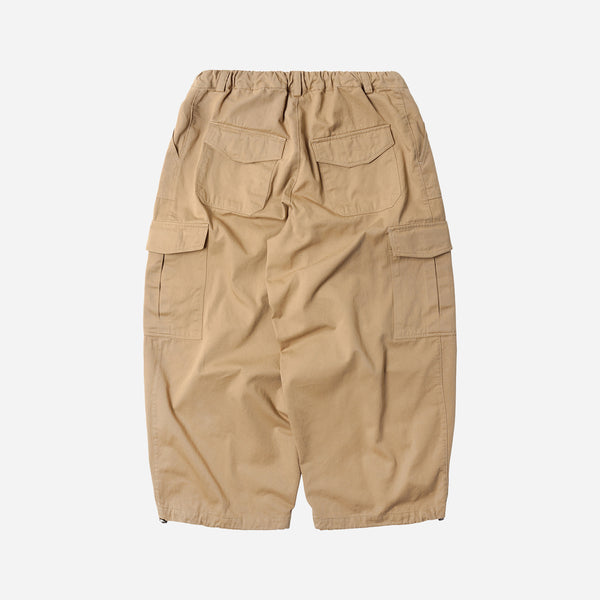 Frizmworks Twill Cargo Balloon Pants - Beige