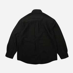 Frizmworks - TWO TONE RELAXED SHIRT - BROWN -  - Alternative View 1