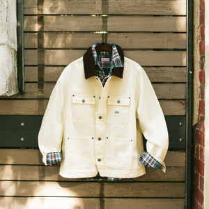 Dubbleware - Dubbleware Crowell Jacket - Ecru -  - Alternative View 1