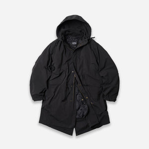 Frizmworks - VINCENT M1965 FISHTAIL 2 IN 1 PARKA JACKET - BLACK -  - Main Front View