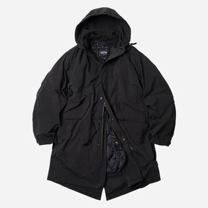 Frizmworks - Frizmworks Vincent M1695 Fishtail 2 In 1 Parka Jacket - Black -  - Main Front View
