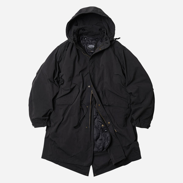 Frizmworks Vincent M1695 Fishtail 2 In 1 Parka Jacket - Black