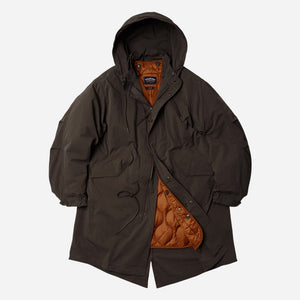 Frizmworks - Frizmworks Vincent M1965 Fishtail 2 In 1 Parka Jacket - Brown -  - Main Front View
