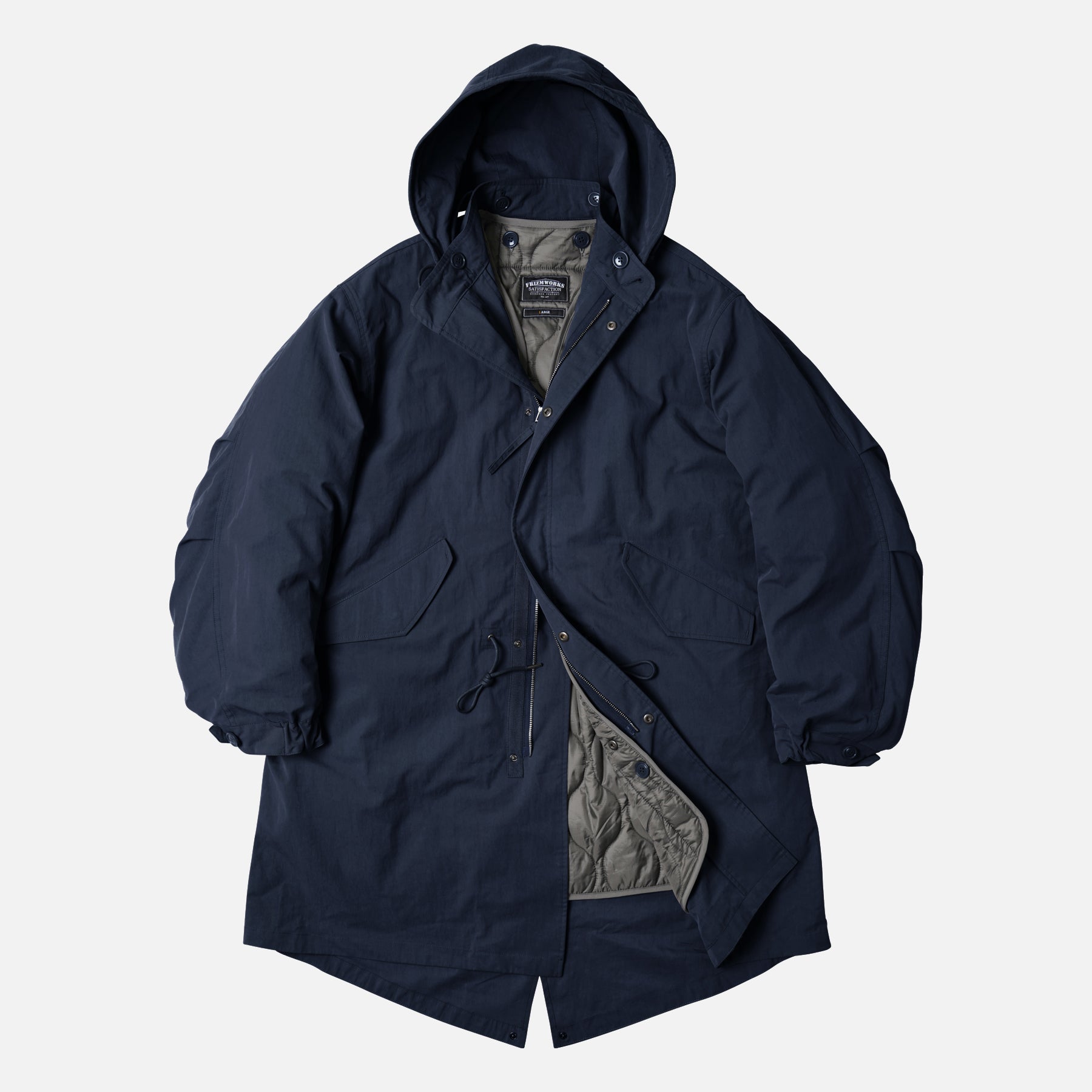 新品未使用 STABRIDGE Fishtail Parka LサイズNavy the Apartment | オンライン分は今夜20時より販売となります www.the