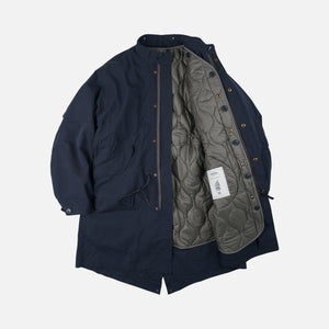 Frizmworks - VINCENT M1965 FISHTAIL 2 IN 1 PARKA JACKET - NAVY -  - Alternative View 1